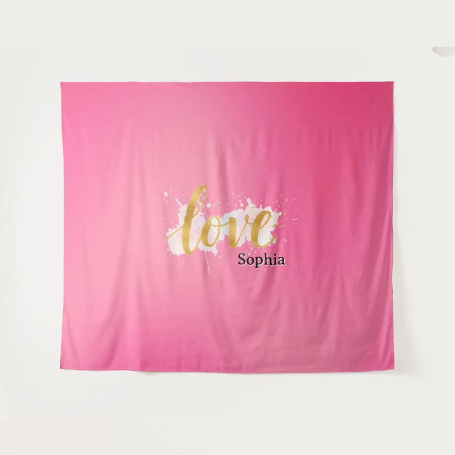 Liebe Wandteppich (Vorderseite (Horizontal))