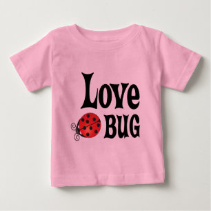 Liebe-Wanze - Marienkäfer Baby T-shirt