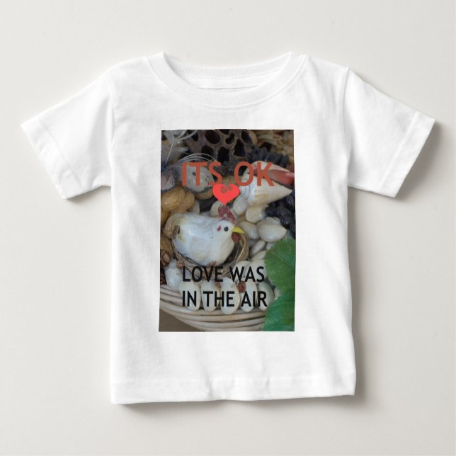 Liebe war in der Luft Baby T-shirt (Vorderseite)