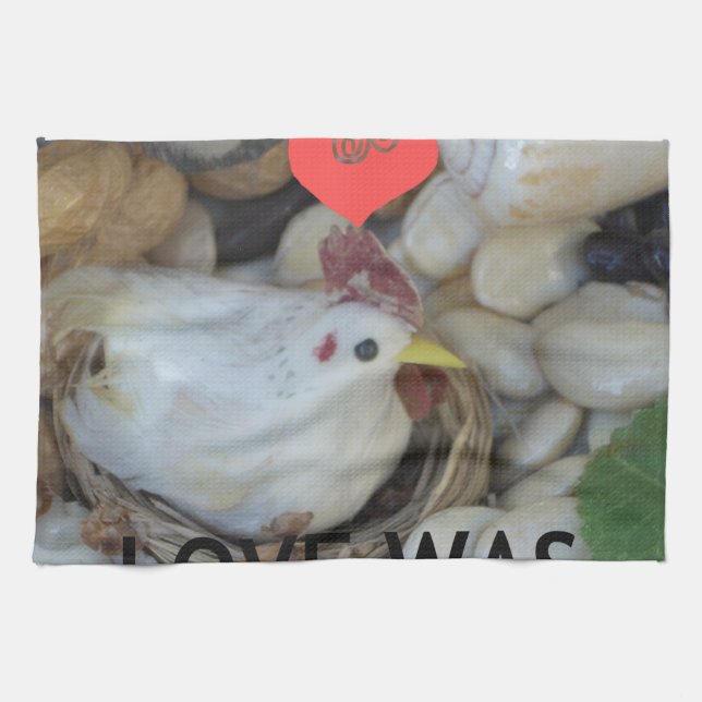 Liebe war in der Luft Handtuch (Horizontal)