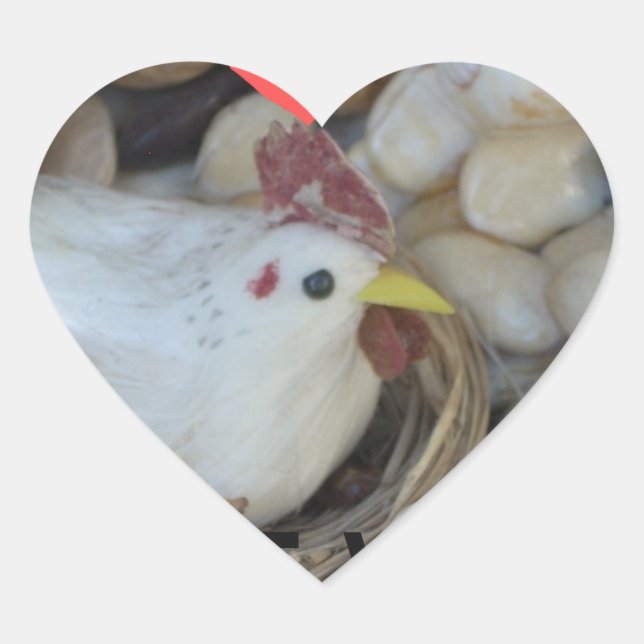 Liebe war in der Luft Herz-Aufkleber (Vorderseite)