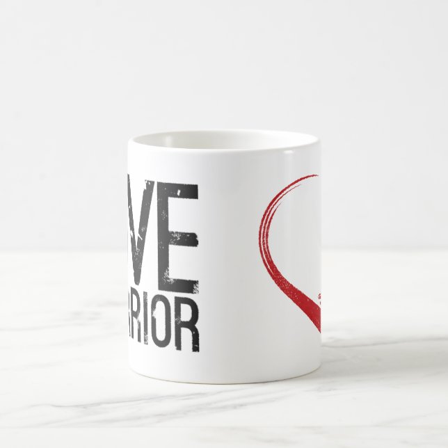 Liebe Warrior Classic Tasse (Mittel)