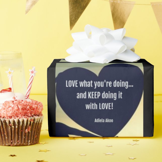LIEBE, was Sie tun Geschenke Wrap - Adiela Akoo Geschenkpapier (Geburtstagsparty)