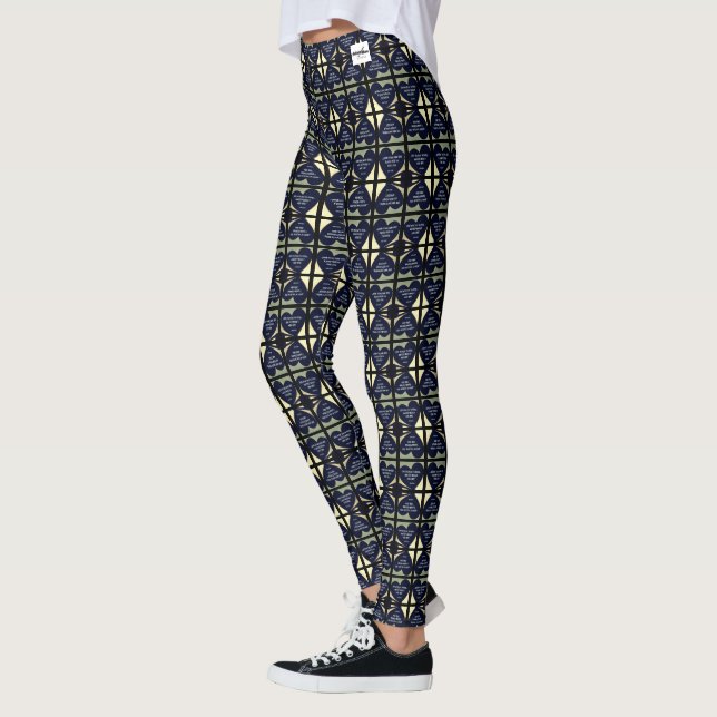 LIEBE, was Sie tun Leggings von Adiela Akoo (Links)