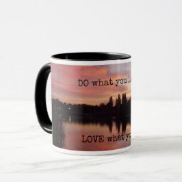 LIEBE, was Sie TUN, was Sie Liebe-Tasse Tasse