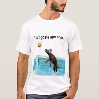 Liebe-Wasserpolo des Rumänen I T-Shirt