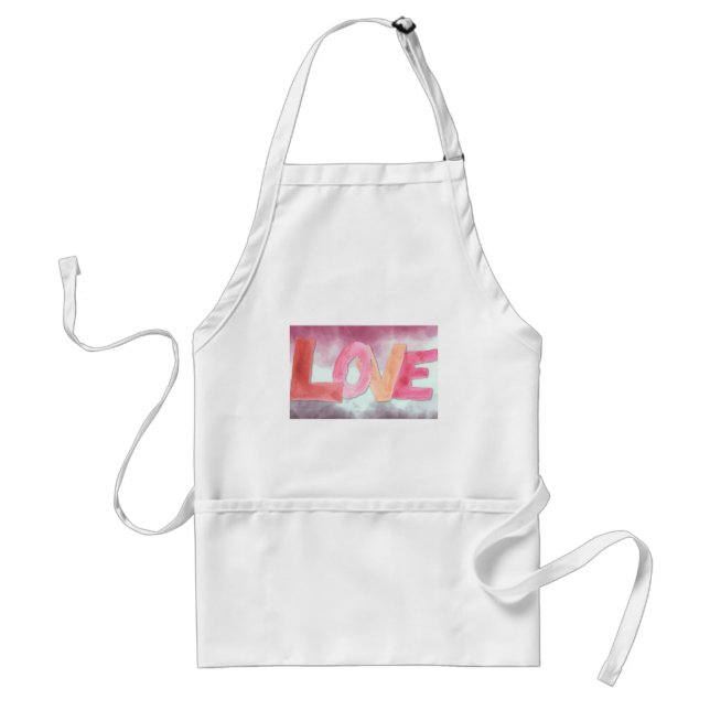 Liebe:WaterColor Schürze (Vorne)
