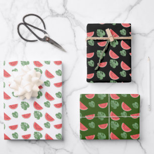 Liebe Watermelon Geschenkpapier Set