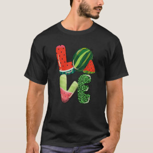 Liebe Watermelon Summer Vibes Watermelon For Men W T-Shirt