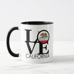LIEBE Watsonville Kalifornien Tasse