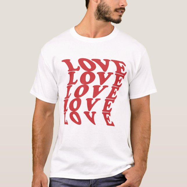 Liebe Waves T-Shirt (Vorderseite)