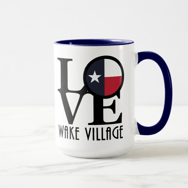 LIEBE Weck Village 15oz Tasse (Rechts)