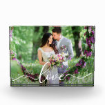 Liebe-Wedding Braut-und Bräutigam-Foto-Block Fotoblock<br><div class="desc">Liebe-Wedding Braut-und Bräutigam-Foto-Block</div>