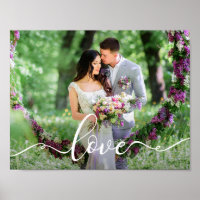 Liebe Wedding Briand Groom Foto Poster