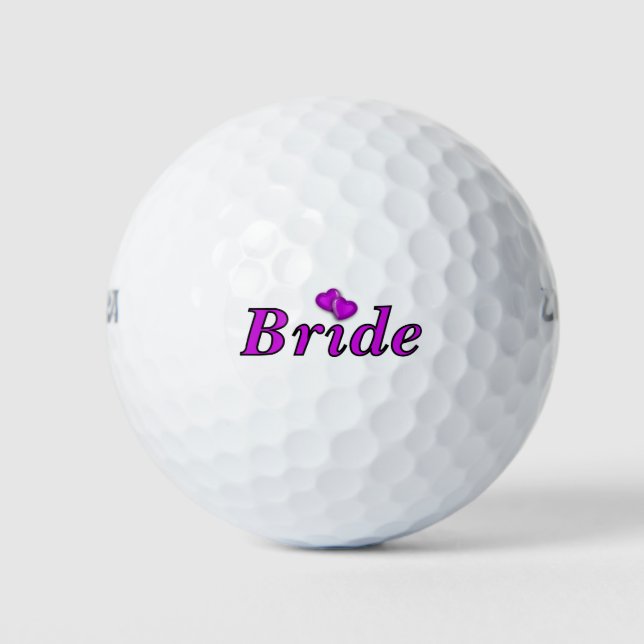 Liebe Wedding Golfball (Vorderseite)