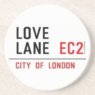 Liebe-Weg Sandstein Untersetzer