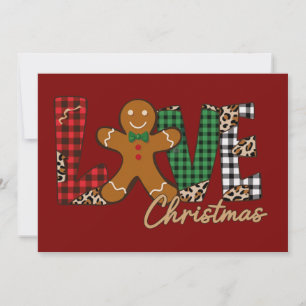 Liebe Weihnachten Lebkuchen Weihnachtsfeiertag