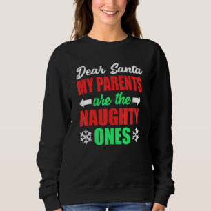 Liebe Weihnachten meine Eltern sind die scheußlich Sweatshirt