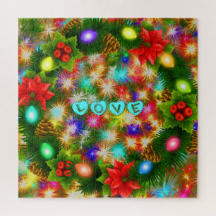 Liebe Weihnachten & Neues Jahr Jigsaw Puzzle