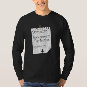 Liebe Weihnachtsgeschenke nehmen Brother Favorite T-Shirt