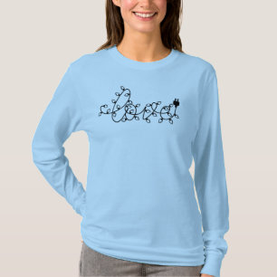 Liebe Weihnachtslichter Text-45871 T-Shirt