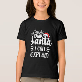 Liebe Weihnachtslustige Kinder Schwarze Weihnachte Tri-Blend Shirt