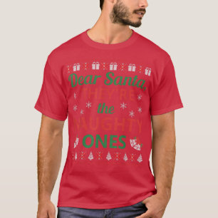 Liebe Weihnachtsmann, die scheußlichen, hässliche T-Shirt
