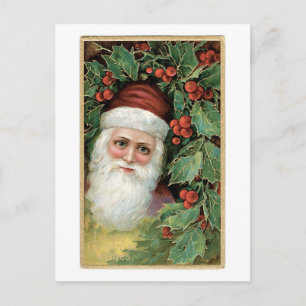 Liebe Weihnachtswünsche Feiertagspostkarte