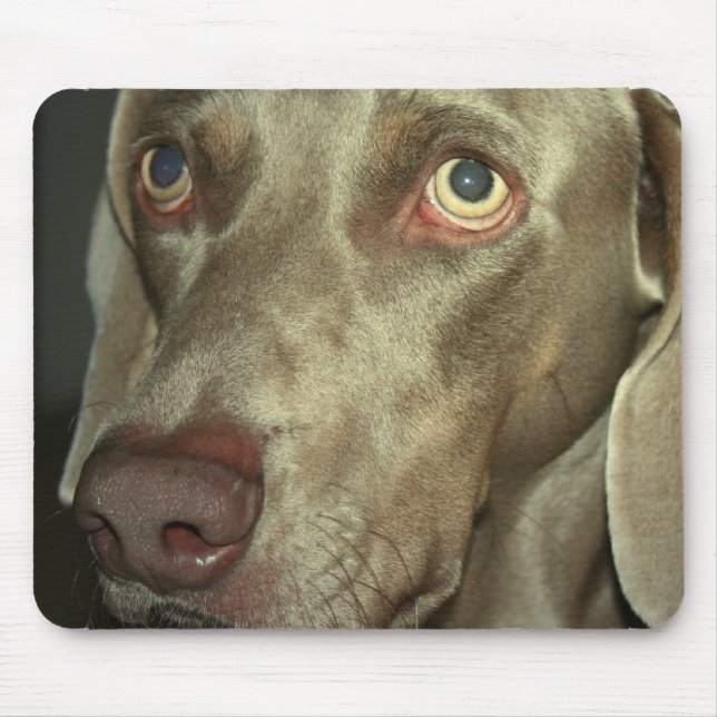 Liebe Weimeraner Mausunterlage Mousepad (Vorne)