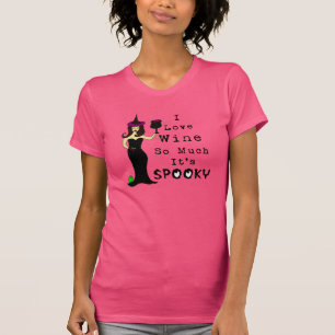 Liebe-Wein der Wein-Hexe-I soviel ist es T-Shirt