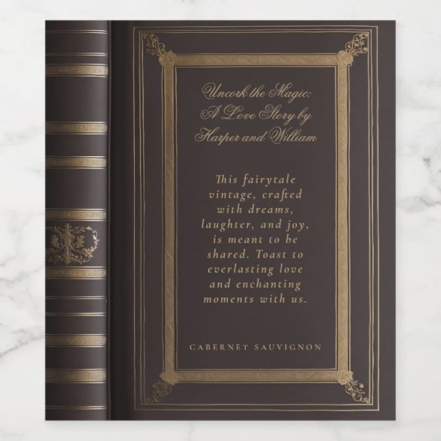 Liebe Weinetikett (Einzelnes Label)