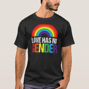 Liebe weiß kein Geschlecht für LGBT CD-Freunde T-Shirt
