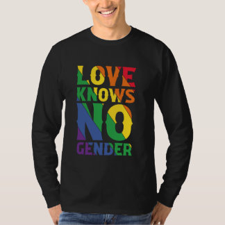 Liebe weiß kein Geschlecht T-Shirt