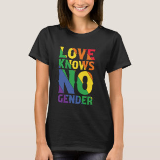 Liebe weiß kein Geschlecht T-Shirt