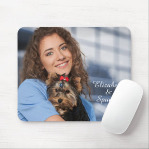 Liebe Welpen Hund Tier Foto personalisieren Mousepad