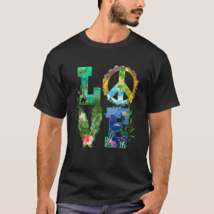 Liebe Welterdtag 2023 Friedens Rett Planet Enviro T-Shirt
