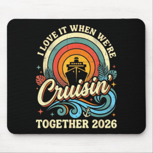 Liebe, wenn man gemeinsam kreuzt 2026 passende Kre Mousepad