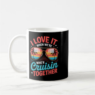 Liebe Wenn Man Zusammen Cruist Retro-Kreuzfahrt Ur Kaffeetasse