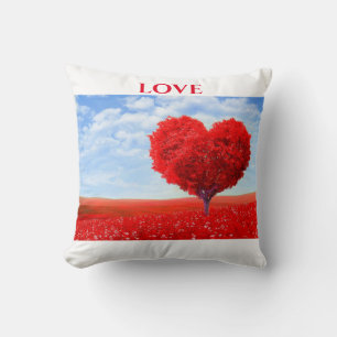 'LIEBE' werfen Kissen. "16 x 16" Kissen