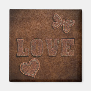 Liebe Western Style Magnet