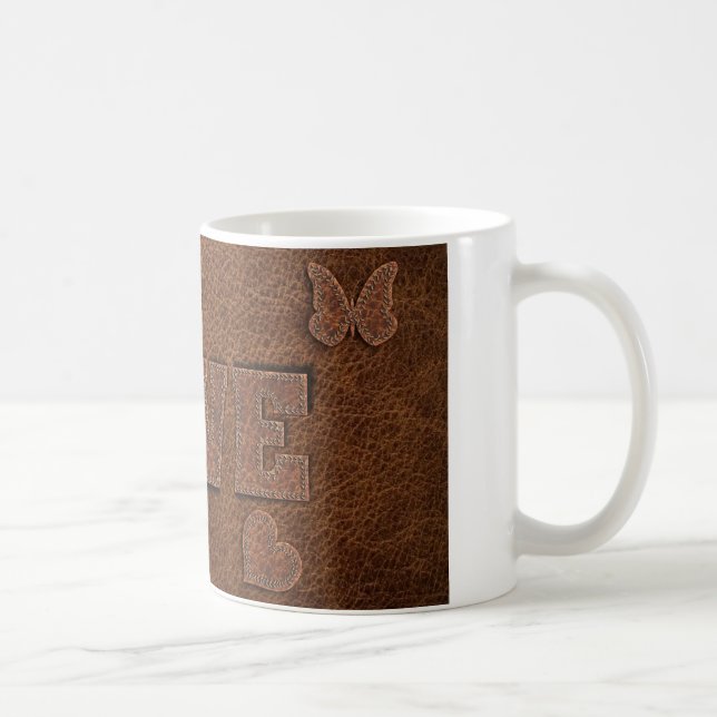 Liebe Western Style Tasse (Rechts)