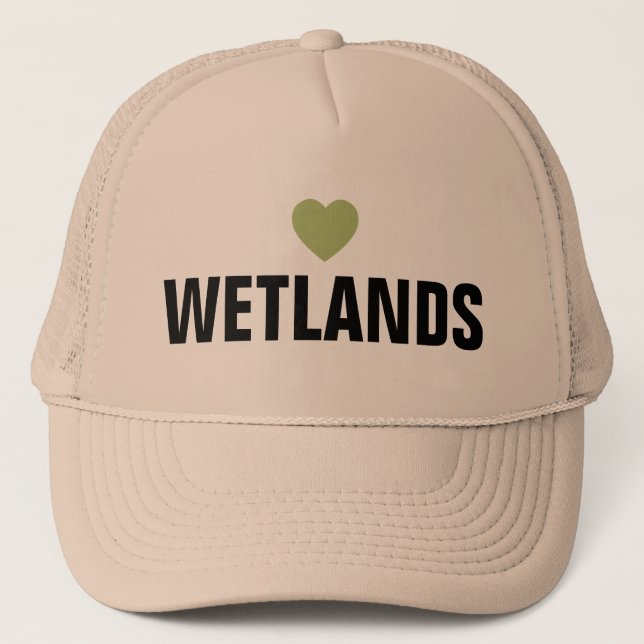 Liebe Wetlands™ Trucker Hat Truckerkappe (Vorderseite)