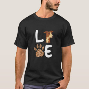 Liebe Whippet Lover Whippet Owner Whippet Girl Tan T-Shirt