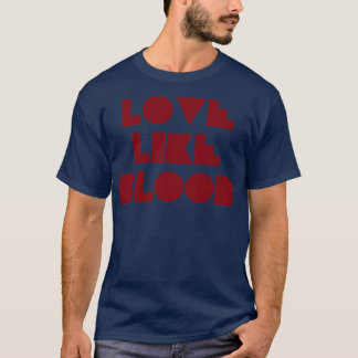 Liebe wie Bood burgundy T-Shirt