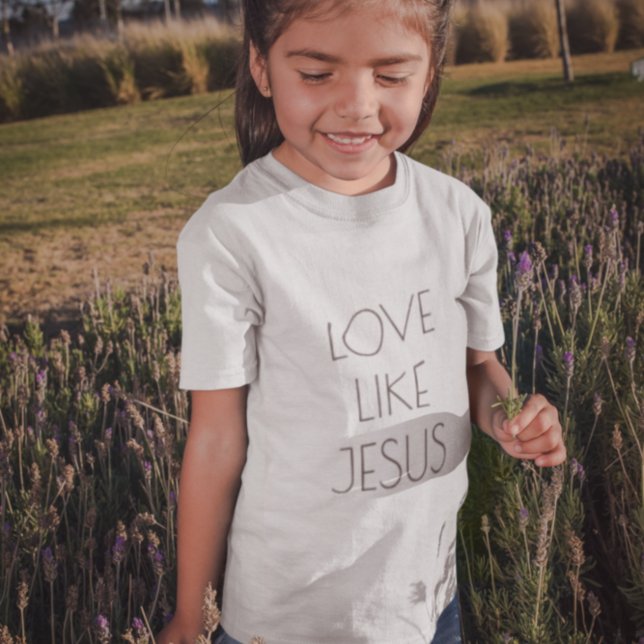 Liebe wie die von Jesus Girl T-Shirt (Von Creator hochgeladen)
