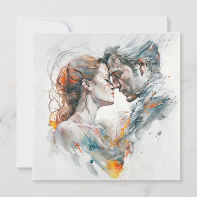 Liebe wie Feuer Karte (Vorderseite)