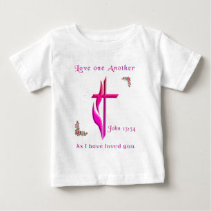 Liebe, wie ich dich geliebt habe baby t-shirt