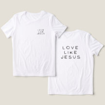 Liebe wie Jesus | Bekleidung für die christliche K