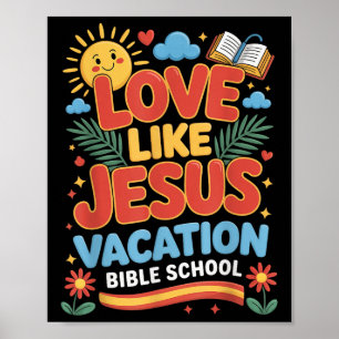 Liebe wie Jesus Ferienbibelschule Vbs 2025 Chr Poster