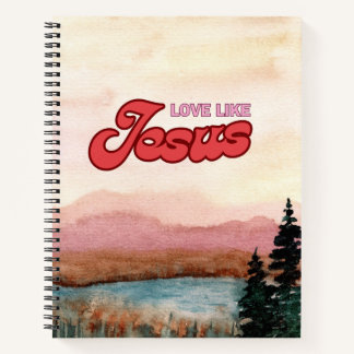 Liebe wie Jesus Notizbuch